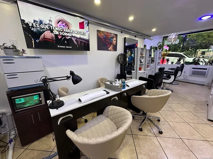 This modern spa, located at 55-14 Roosevelt Ave, NY 11377, is available for $78, 000. The business features state-of-the-art equipment and offers a range of services, including hair styling, pedicures, manicures, and scalp treatments. With a lease of $3, 250 per month for 4 years, plus an option to renew for an additional 5 years, the rent includes taxes and water. The facility also includes access to a backyard, providing additional space for relaxation or future expansions.