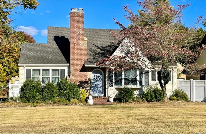 Welcome Home to this beautiful expanded cape featuring 4 bedrooms and 2 1/2 baths. Master suite on first floor. Relax by the wood burning fireplace in the formal living room or spread out in the large family room. Hardwood floors run throughout the entire house. Kitchen is updated with stainless appliances and quartz countertops and leads into a spacious dining room. Three bedrooms upstairs with a full bath and a cozy little nook at the top of the stairs. Home has gas heating and cooking, full semi finished basement with plenty of room for guests. If that&rsquo;s not enough, there is a fully fenced yard with a beautiful patio, pergola and built-in firepit. Detached 2 car garage and screened side porch for more space to spread out.