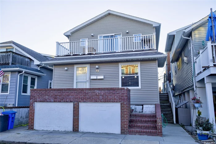 Updated 3 Bedroom gem. First floor apartment is located close to the Beach. Laundry in the Apartment. Updated kitchen with dishwasher. ductless Air/C in every room. Front Porch.