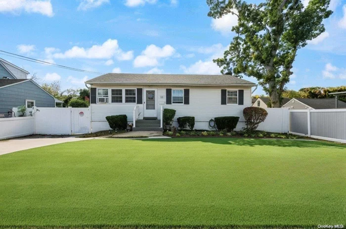 This charming 3-bedroom, 2-bathroom single-family home sits on a generous 60 x 100 lot, offering ample space both inside and out. Nestled in the sought-after town of Copiague, this property boasts a large backyard perfect for relaxation, entertaining, or future expansion. The open and airy layout of the home, combined with its inviting atmosphere, provides the perfect canvas for your personal touch. Don&rsquo;t miss out on this rare opportunity to own in one of Copiague&rsquo;s most desirable locations-this gem won&rsquo;t last long!