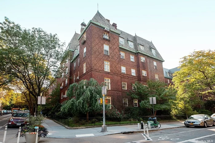 The fabulous historic Chateau Apartments designed by Andrew J. Thomas built in the 1920&rsquo;s is one of the largest complexes is in the Heart of the Jackson Heights Historic District and this charming unit comes with architectural details beyond your dreams. When you enter the apartment and walk into the foyer, within a few steps you can see the original hearth of their woodburning fireplace. The living room with 9&rsquo; high ceilings. The amazing natural light can be experienced most of the day with east, west, north and south sun exposures. This unit is on the 2nd floor of a 5-story building. The primary bedroom has built-ins with an ensuite bathroom and great closet space. And if needed, this huge bedroom could be a divided, returning this unit to a four-bedroom apartment. The second bedroom can also be used as a study or an office. The third bedroom has a built-in murphy bed along with extensive storage. Oak hard wood floors in the living and dining rooms and beneath the carpet in the bedrooms. The main bathroom is fully renovated. The kitchen has been recently renovated with all updated appliances and the dining room is perfect for entertaining. The architectural details are unique, and your new home is just steps away from Paseo Park, the largest Open Street in NYC. The Old-World Charm of the Chateau continues into their private garden with benches and mature trees. The garden has been recently restored. A private storage bin is included with unit and the super is on premises. Flip tax of 1% is paid by the buyer at closing. There is an ongoing $200 monthly assessment. 30% down payment required. Pets and subletting ARE NOT ALLOWED. Every Sunday adjacent to the Chateau is a Farmers Market on 34th Avenue from 80th Street to all 79th Street going north. The transportation hub on 74th Street/Roosevelt Avenue is easily accessed by bus or a brisk 8-minute walk. You can get to Manhattan, the Airports LaGuardia & JFK. Access to E, F, M, R & 7 subways, along with six bus lines - just 20 mins to Midtown, 10 minutes to LaGuardia Airport, and about 30 mins to JFK International Airport. This part of Jackson Heights is right in the heart of everything. It is a great place to call home...