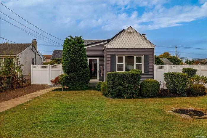 Welcome to this beautiful, well-maintained home located in the Mandalay Section of Wantagh. This home features two bedrooms, one bath, living room, dining room, sunroom, a private driveway and a one and a half car garage. The well-manicured fenced in yard makes for a great space for entertaining.