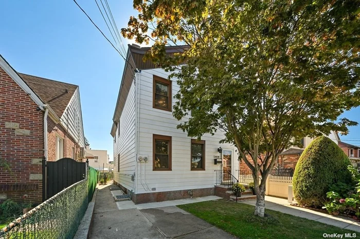 Beautiful recently-renovated 2-family detached colonial in a tranquil neighborhood of Whitestone. All kitchens and baths renovated.  Large backyard. Great school district. Walking distance to PS 193. Close to supermarket and shops. Near bus #15A (15 minutes to downtown Flushing), #76, and QM2 and QM32 to Manhattan. Convenient for all and great for investment.