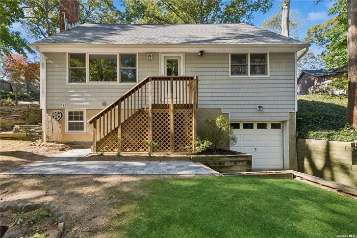 Adjacent to Breezy Park you&rsquo;ll find this Traditional, 4 Bedroom Cape on Meandering, Tree-Lined Road with Updated Kitchen and Bathrooms. The Hardwood Floors and Wood Burning Fireplace Cozy up the space Perfectly. Dining Area leads to outdoor Deck adding extended Living Space for Entertaining in Private Backyard. Both Second Floor Bedrooms are Large enough to accommodate King Size beds and you&rsquo;ll find access to Abundant Storage. The unfinished Basement is where the Laundry Area and Utilities are located. The Basement leads directly to the 1 Car Garage equipped with Auto Door Opener, Lighting and Electric. Located North of Jericho Turnpike just 1 mile to Cold Spring Harbor Train Station and 2.6 miles to Huntington Village Shops and Restaurants. Some photos have been digitally staged. Make This Your Next Move!