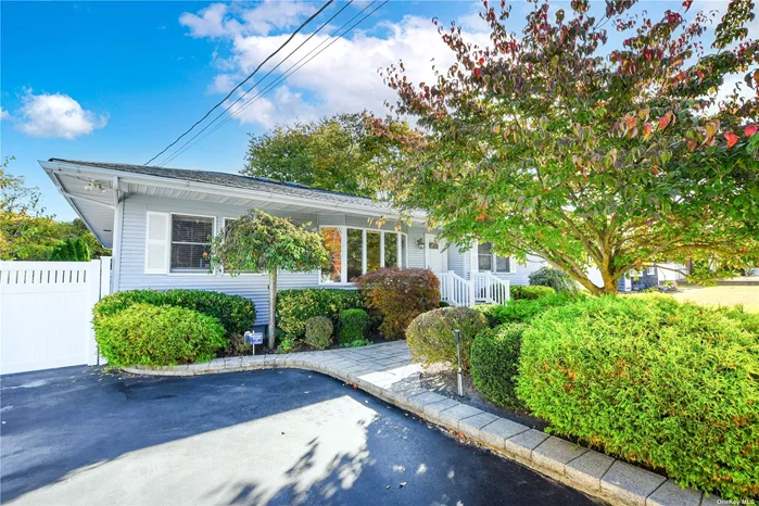 Welcome to the home that hits all your must haves! This well maintained 1997 sq ft house has 3 large BR, 3 full bathrooms all w/skylights. Primary BR w/ensuite, walk-in closet & extra closet, sliding glass doors to screened porch w/electric. EIK, DR, LR, & family rm w/fireplace. Office w/closet. Large deck off back w/big fenced yard making it great for entertaining. A 1.5 car det. garage w/electric and inside stairs providing easy access to a loft storage area. Storage shed w/cement floor and electric. Full basement with W/D and soaker sink. 10 yr young roof, 2 yr old oil tank. 200 AMP service, full yard sprinkler system, security system. Its all here, make this your home!