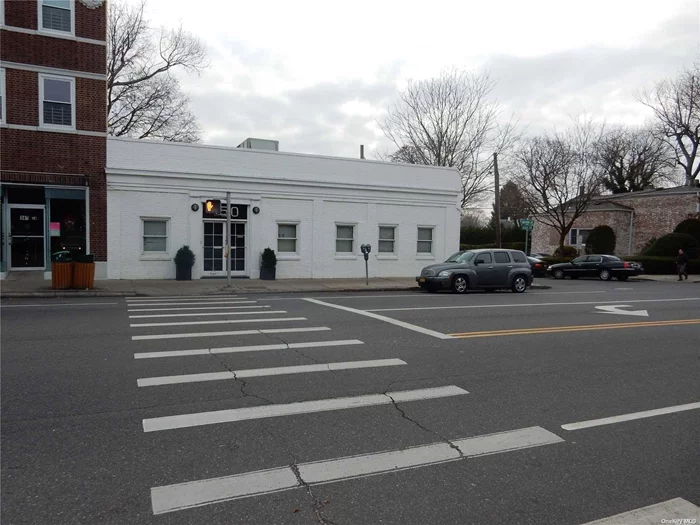 Highly Visible Office Building located on Main St. Close to LIRR, Shops, Restaurants and Town Dock. Easy Show! 1 Off Street Parking Spot. All Utilities Included. 24 Hour Access. This Office Is On The First Floor With A Window. Just Painted and Carpets Have Been Cleaned. 2 Common bathrooms.