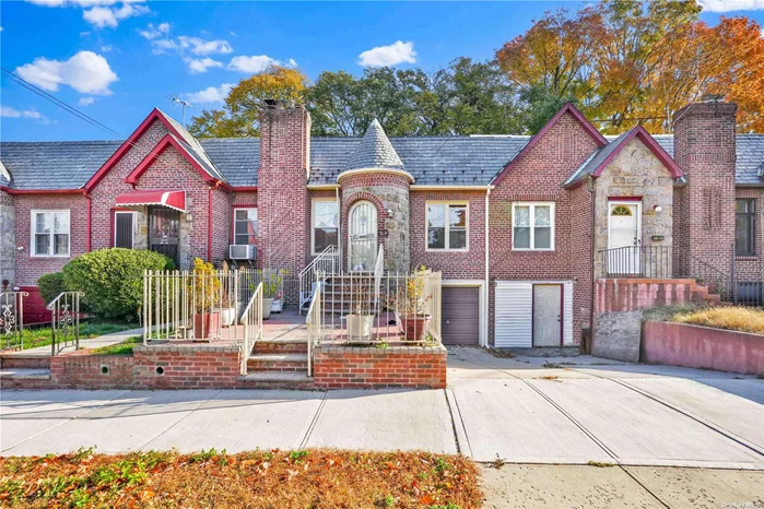 Welcome to 114-55 180th Street, a charming ranch-style home in the heart of Saint Albans, Queens! Step into a spacious dining area that flows seamlessly into a cozy eat-in kitchen, perfect for daily meals and gatherings. Adjacent to the kitchen is a comfortable living room, providing a welcoming space for relaxation. The home includes two well-sized bedrooms and a full bathroom. The basement adds to the living space with ample recreational room, ideal for hobbies or entertainment. A garage is available for convenient parking. Situated in the vibrant Saint Albans neighborhood, the home is surrounded by a variety of restaurants, shops, places of worship, and excellent transportation options.