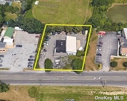 Great Opportunity To Own 3500 Sq Ft. On 1/2 Acre In High Exposure Location! Numerous Possibilities-- Convenience Store, Retail or Wholesale Business, Storage/Warehouse Facility, Automotive Services, Garden Sales And The List Goes On! Property Includes Overhead Doors, Waiting Room, Full Bath And Plenty Of Parking. A Profitable Auto Repair Business Also Available --- Not Included In The Asking Price.