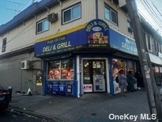 Business for Sale: Located right at the corner of Hillside Ave/187th PL, this well-established neighborhood deli is now available for purchase. A lease is in place for another 8 years. Heavy foot traffic due to nearby numerous Bus Stops and Gas Stations. Good Visibility. Prospective buyers are encouraged to conduct their own due diligence.