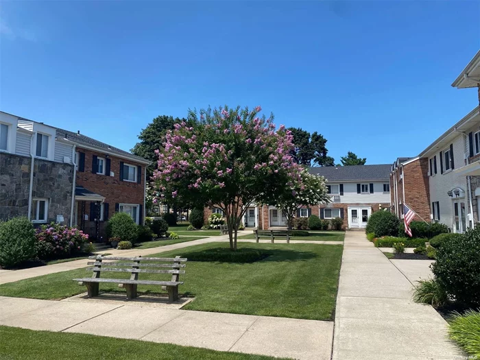 First floor garden apartment w/private fenced yard and private entrance. This apartment is located in Jericho with Hicksville Schools. Easy access to the LIRR Hicksville Train Station. Very spacious updated apartment with granite countertops and stainless appliances (dishwasher, too), wood floor, crown molding, walk in closets, parking included but not assigned, indoor cat is fine and no pet deposit is required. Avail for 11/15 occupancy.