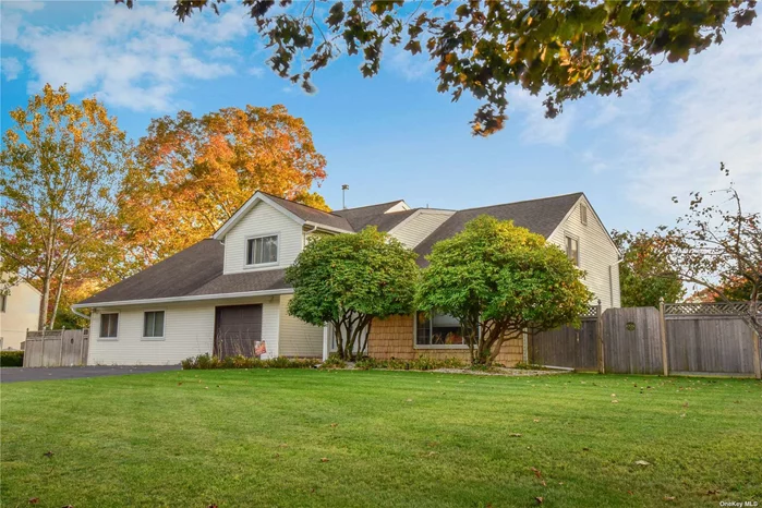 This spacious Expanded Cape in Coram offers 5 bedrooms and 3.5 baths, making it perfect for a growing family or extended living arrangements. The main level features a bright and welcoming living room with laminate flooring and LED hi-hats. The eat-in kitchen provides plenty of space for dining and meal prep. An added addition enhances the home with an extra living room, full bath, and bedroom-ideal for extended family or a possible mother/daughter setup, with proper permits. The full finished basement provides even more living space, while the fenced-in yard offers privacy and convenience equipped with inground sprinklers, is perfect for entertaining or relaxing by the fire pit. Recent updates include a roof that&rsquo;s just 3 years old, a 1-year-old gas hot water heater, and a 200-amp electrical service for modern convenience.