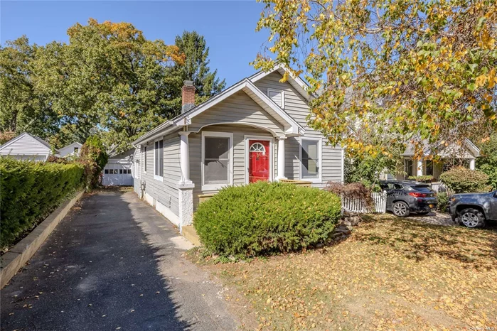 Cute and cozy ranch in the desirable HBCA community with private beach rights. Interior consists of 5 rooms 2 bedrooms and 1 bathroom in clean and updated condition. Full basement for storage and detached 1 car garage. Not to be missed!!!