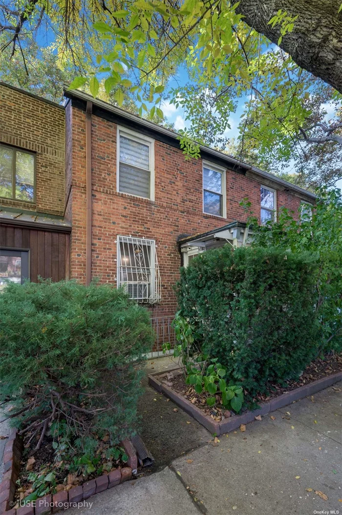 This lovely 2.5 story one family house is located in the Sunnyside Gardens Landmark District. The 1st floor features a traditional mudroom which leads into the living room adjacent to the formal dining room with a doorway leading to the charming deck overlooking the backyard. The bright modern kitchen with a large window overlooks the pretty gardens scenery. There is a doorway from the kitchen which opens on to the stairway leading down to the basement, where there is a full bathroom and laundry. The 1st floor staircase leads to the 2nd floor three bedrooms and a full bathroom. Another staircase is located from a doorway located in the 3rd bedroom leading to the finished attic. Lovely hardwood floors throughout the house. Yearly taxes approximately $6, 980. Lot Size: 17.42&rsquo; X 100&rsquo; / Lot square footage: 1742 Building size: 17.42&rsquo; X 28&rsquo;