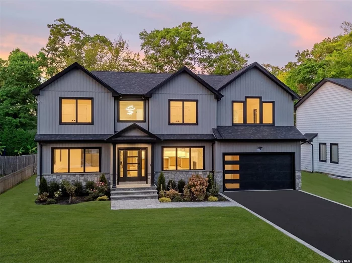 Discover this stunning Completely Finished New Construction on a spacious 75&rsquo; x 155&rsquo; lot in Wantagh, NY. With sleek modern design and luxurious finishes, this home features 5 bedrooms, 3 baths, and a backyard ready for a pool. Inside, enjoy 9-foot ceilings on the main floor and 8-foot-plus ceilings upstairs and in the basement. The kitchen shines with European cabinetry, stainless steel Energy Star appliances, gas cooking, and quartz countertops. Additional highlights include a gas fireplace, LED lighting, solid core doors, and Andersen 400 Series windows for beauty and energy efficiency. The home also offers a second-floor laundry room, central vacuum, and 2-zone gas heating and central air conditioning for year-round comfort. For your peace of mind, it is also equipped with a whole-home security system including an alarm as well as a Ring doorbell and cameras. Built with top-quality materials, this turn-key home sets a new standard for luxury living in Wantagh.