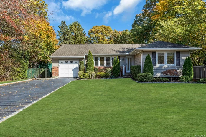 Check out this awesome 3-bedroom, 2-bath ranch just south of Montauk Highway! The backyard is a dream with a big fenced area and an in-ground pool surrounded by cool patterned stamped cement. The house has had some great updates like new vinyl siding, windows, and a roof.?Inside, you&rsquo;ll find a modern kitchen with stylish cabinets, stainless steel appliances, and granite counters that open up to the dining and living areas, making it perfect for hanging out. There&rsquo;s also a cozy den with a fireplace right off the garage.?There are two nice-sized bedrooms and a full bath, plus the primary bedroom has its own bath and two closets. The basement is a bonus with two finished rooms, vinyl wood flooring, and an air filtration system, plus a utility/laundry room with access from both outside and inside.?Also has IGS, 200 Amp Service And An Alarm, you&rsquo;re just a block away from Stanly&rsquo;s Bakery and close to Bayview Avenue Town Marina to dock and launch your boat or a casual waterfront dinner, so everything you need is nearby. Just a heads up, the bathrooms need some work as they were gutted and haven&rsquo;t been replaced yet.?Interior photos are Staged,