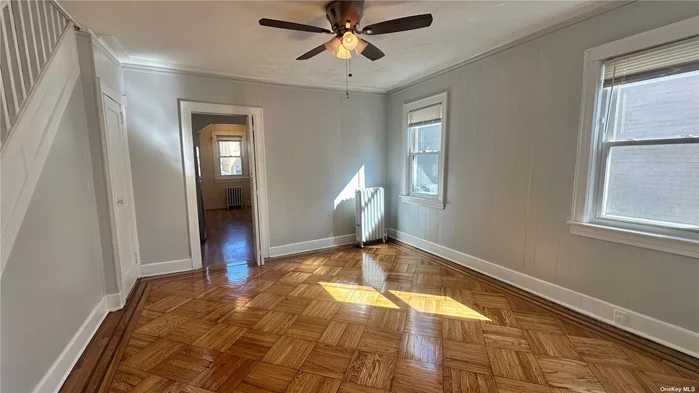 This inviting home has just been freshly painted from top to bottom, showcasing beautiful hardwood floors throughout for a warm and timeless look. A lot of windows fill each room with natural light, creating a bright and welcoming atmosphere. The kitchen is fully equipped with a convenient pantry and a cozy breakfast nook, perfect for morning coffee. Just outside the kitchen door, a deck awaits for outdoor relaxation. Plus, enjoy the bonus of a fully finished attic, ideal for storage usage. This home offers both style and functionality in a serene setting!