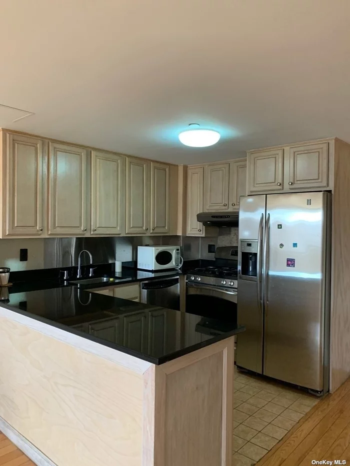 One of kinds luxury condo in down town Flushing. Easy Access To Public Transportation (#7 Train, Many Buses, Lirr) And very convenient To All Shopping and restaurants On Main Street and vicinity. Doorman with 24 Hour Security, Hardwood Floors With Excellent Natural Light. Granite Countertop in Kitchen, Very Well Maintained, Includes All Utilities Except Electricity