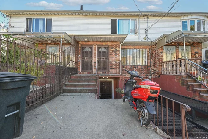 Welcome to this fantastic opportunity in the heart of East New York! This well-maintained, attached two-family home offers spacious living across two units, each featuring 3 bedrooms, 2 full baths, a living room, and a dining room. The full finished basement, complete with a separate outside entrance, ideal for creating an accessory unit or additional living space. Whether you&rsquo;re looking to invest or find a new home, this property has endless potential. Don&rsquo;t miss the chance to make it yours!