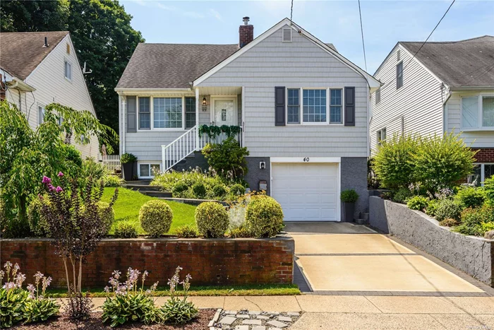 This picture-perfect Marino Avenue Cape has undergone a complete renovation, ensuring a modern stylish and worry free living experience. Step into the heart of the home - a pristine white kitchen featuring stainless steel appliances, a center island, and low maintenance quartz counter tops.. The perfect space for entertaining guests with its eat in kitchen space and walk out to a large patio. Two recently renovated baths showcase contemporary design and quality finishes. The entire exterior has been transformed with vinyl siding, offering a fresh and appealing look. This charming cape boasts four bedrooms, providing ample space for your family or guests. Experience the convenience of a full lower level with spacious laundry complete with an attached tuck-under one-car garage and additional storage. Central air conditioning and oil baseboard heat with oil tank above ground. The deep private and fenced backyard is a serene retreat, backing to Flower Hill. Don&rsquo;t miss it, this won&rsquo;t last.