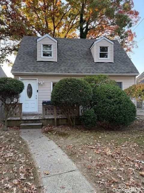 Welcome to your cozy two-story, two-bedroom house. The front has a welcoming porch, leading into a bright living room and a kitchen with room for a small table. Upstairs, two charming bedrooms offer ample closet space. Spacious backyard with shed. Washer/dryer