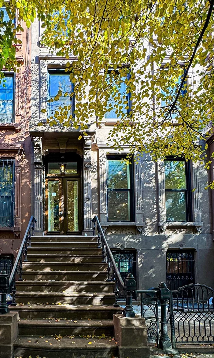 Come see the most beautifully complete gut renovated brownstone on the market. A remarkable 20 foot wide four story brownstone with a triplex and duplex that includes state of the art fixtures and appliances. The owner&rsquo;s unit holds a spacious living room that leads to an oversized chef&rsquo;s kitchen with lots of storage and a half bathroom. Terrace doors lead to an oversized deck and backyard. The primary bedroom is on it&rsquo;s own exclusive floor featuring a very spacious bedroom with custom closet space with a magnificent oversized bathroom with separate soaking tub and Grecian shower. This floor also includes a separate office space/den. Top floor has three bedrooms, 2 full baths and a laundry area. This floor also leads to a spacious 20 ? 45 roof deck that is perfect for entertaining and with magnificent views of the city. The garden duplex has two bedrooms with 1.5 baths and a laundry area. It has it&rsquo;s own separate entrance and a full basement. Private access to a beautifully landscaped yard. Central heat/air throughout the building. Close to transportation and shopping.