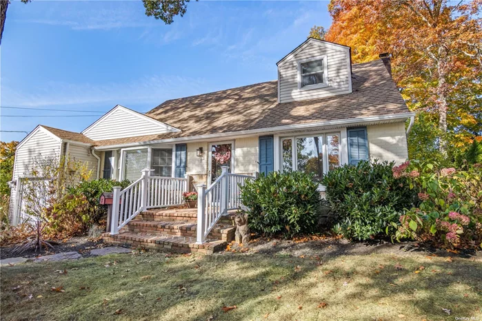 Move right into this beautiful home in the Maplewood section of Huntington Station! This home offers 4 bedrooms (with the option for a 5th) and is full of character with classic hardwood floors and moldings throughout. You&rsquo;ll love the bright kitchen with its white cabinets and contrasting countertops-perfect for everyday cooking and entertaining. Upstairs, the primary bedroom is very spacious, and there are two additional bedrooms on the second floor and a Full Bath with access to the Primary Bedroom. The basement has its own walk-out entrance with high ceilings and ample storage options. Outside, the backyard is ready for entertaining with a spacious concrete patio, ideal for BBQs, gatherings. With its close proximity to Huntington Village, you have the convenience of being close to parkways and the village! Don&rsquo;t miss this special home!