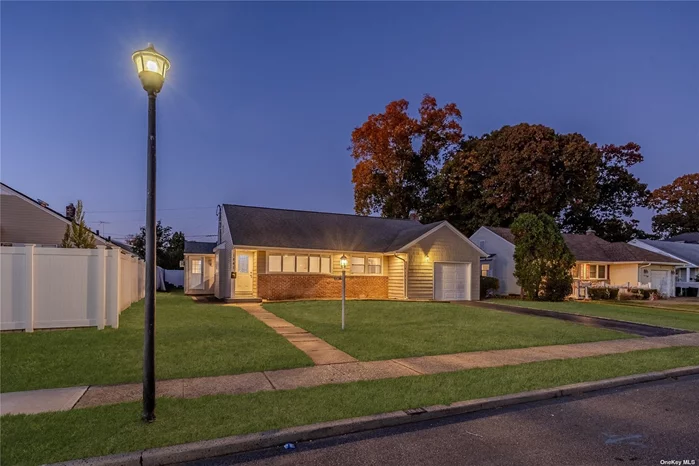 Introducing this newly renovated North Merrick Ranch. This home boasts three bedrooms and two full baths with an open concept living area on an oversize property. Full finish basement, brand new siding, brand, new windows, kitchen and bathroom. Don&rsquo;t pass this one by! Low taxes!!