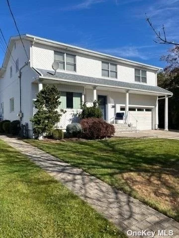 Wonderful Splanch style home in North Bellmore. 8 rooms, 4 bedrooms and 2 full baths and 1 half bath. Over a full finished basement that contains recreation rooms, an additional 1/2 bath and a wet bar. The grounds are 8, 450 SF and Flat/level. Lot 65&rsquo; feet wide and 130&rsquo; deep. Rear yard contains a heated 16&rsquo; x 36&rsquo; in ground pool with diving board. (3&rsquo; deep on the shallow end and 7&rsquo; deep by the diving board). Concrete Paver patio. Electrical hookup for a hot tub. (Current hot tub not working and is a gift). Property has 2 tax lots 50/302/111 &112 60&rsquo; x 130&rsquo; and 5&rsquo; x 130&rsquo;