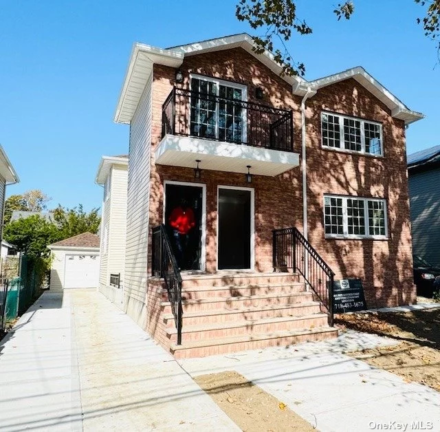 New Two Family home carries six bedrooms five full baths