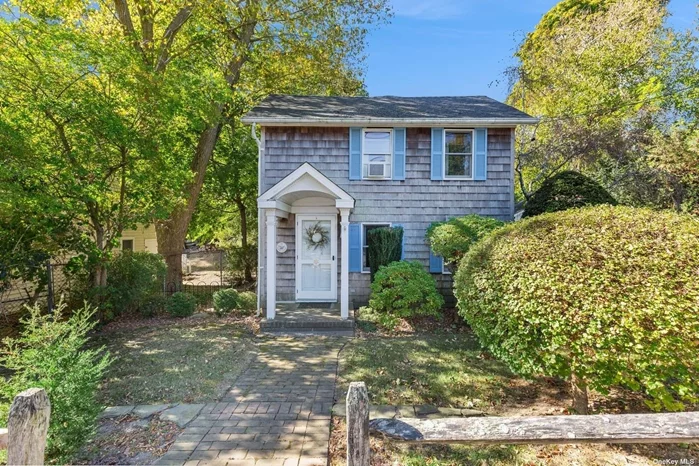 Southold, North Fork: Delightful cottage just up from Founder&rsquo;s Landing Park, the beach, and the Wharf House. A super convenient &rsquo;in town&rsquo; location allows instant access to an easy lifestyle. Charming, well-cared-for home features an open floor plan with a large, comfortable living room/dining room, eat-in kitchen with gas range, laundry room, and full bath on primary, plus an additional bath on the second floor with two large bedrooms (queen bed in one, twins and futon in other). Private terrace with firepit, outdoor dining, and bbq area. Onsite parking. Moments to the beach, boating, public transportation, and such popular places as the North Fork Table, North Fork Roasting Co, Einstein Square, and Greenport Village in addition to the numerous wineries and events the North Fork is known for. Flexible rates all year long - whether a winter rental, Summer 2025 or the shoulder season... owner may consider a year-round rental - inquire.