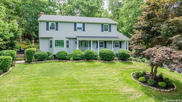 Welcome To This Beautiful Colonial Situated on 0.66 Acre In Wading River. Part Of The The Township Of Brookhaven. (No Peconic Tax). With It&rsquo;s Incredible Curb Appeal, This Home Sits Up On A Slight Hill And Is Surrounded By Nature. Are You Ready To Just Unpack Your Bags And Move In? Then This Is The One You&rsquo;ve Been Waiting For. All Updates Have been Done In The Last Two Years. New Heating, CAC, Floors In Many Rooms, Three New Gorgeous Full Baths, Crown Molding Throughout, Spacious Kitchen With Stainless Appliances, Marble Arabesque Backsplash, Granite Countertops, Luxury Garage Door And More. The First Floor Has All Of The Living Space You Need. Off The Family Room With A Wood Burning Fireplace, Exit To A Covered Deck Which Extends Around One Side Of The Home. Truly An Entertainer&rsquo;s Dream Space. If That&rsquo;s Not Enough, This Area Has Stairs To The Top Tier Of The Yard. Enjoy The Play House With Anderson Windows. (Yes It&rsquo;s Furnished). A Special Feature Is The Pirate Ship. The Second Floor Has Four Bedrooms. The Primary En-Suite Is Large With A Marble New Bath And WIC. In Addition To All This Beauty, There Is So Much Included. Separate List Available But to Name A Few...All The Outdoor Furniture, Outdoor Fireplace, Firepit, Second Fridge And More. Conveniently Located Near Beaches, Parks, Antique Shops, Wineries And More. What&rsquo;s Better Than Feeling Like You Live In The Country With A Vacation Vibe. This Is Truly A Must See.