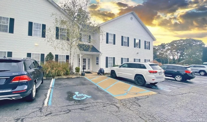 Amityville Village 2nd Floor (Elevator) 1372sq Ft Professional Office Suite. Features Waiting Area, Breakroom & 3-4 Executive Office. $2858+G/E/C (CAM & Taxes Included). Rent Subject to 3% annual increase. To be freshly painted & new carpeting; Landlord will build to suit.