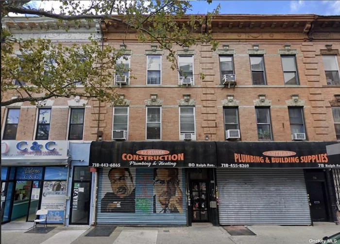 Prime Commercial Storefront available in the heart of Bedford-Stuyvesant between Putnam Avenue and Madison Street!  Asking Price: $5, 500/month  Dimensions: - Store Front: 1, 610 SF - Basement: 1, 100 SF  The storefront would ideally suit businesses in demand in the area, such as a medical office/urgent care, food chain restaurant or pharmacy, but the owner is open to any business, except for party event venues. Key Features: great location near public transportation. Located in a thriving busy area off of Broadway, these spaces are surrounded by a vibrant community of local businesses. Directly across the street is a 57-unit luxury residential development, both the local Police Precinct and Fire Department just two short blocks away, and Public School 309 around the corner. Other local businesses in the area include C and C laundromat, Chez Alex coffee shop, and local markets, ensuring a steady flow of potential customers. The spaces are conveniently located near public transportation, with the B47 bus stopping right outside, with several train options available. Minutes away from Gates Avenue J and Z trains.  ? Fully Built Out as Standard Retail Space ? Mostly Open Floor Plan Layout ? Space is in Excellent Condition ? High Ceilings ? Space is 1, 610 SF store with a bonus basement (1, 100 SF) ? New Bathroom  Great opportunity to establish your business in a thriving Bed-Stuy location!