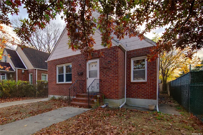 This charming four-bedroom Cape Cod home offers the perfect blend of classic style and contemporary comfort. Enjoy the ease of maintenance with freshly painted walls and gleaming hardwood floors throughout. The updated full bathroom and 1 half-bathroom provide modern convenience. Ample closet space ensures organized living. The full finished basement with a walkout offers additional living space, perfect for a recreation room, home office, or guest quarters as well as plenty of bonuses. The nice-sized yard is ideal for entertaining friends and family. Ideally located near a variety of shopping and transportation options, this home offers easy access to everything you need. Plus, it&rsquo;s conveniently close to major hospitals like Northwell, Winthrop, and St. Francis.