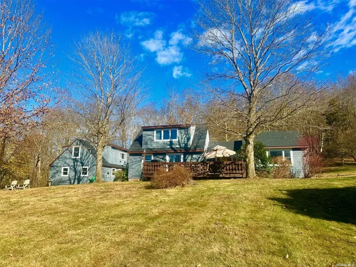 Historic 3 bedroom house on former dairy farm land, including 2 acres of open fields. Very Private with 1800&rsquo;s stone fencing on 4 sides, including a line of large mature evergreens on one side separating you from your only neighbor. The other three sides are natural forest and fields. The night stars are splendid. Wide plank antique wood flooring in the living room and dining room and blue stone flooring in the kitchen and guest bath. Vaulted wood ceiling in living room with wood burning stove. Kitchen has wood counters, new propane stove, and a bosch dishwasher. Two guest bedrooms on first floor and primary bedroom suite via spiral staircase on second floor with an en-suite bath. Soft wool carpeting in primary bedroom suite. Amazing views over the grass meadow onto hog mountain. Accessory building has a wood working room, mechanicals, one car garage, and a one bedroom apartment with kitchen and bath. The house has an excellent rental history. Great ski house, fall and summer rental too. Perfect for end-user, investor or both! Ski at Plattekill and Belleayre mountains, both just 15 minutes away. Near Halcotsville, Patakakan Round Barn, Batavia Creek, and Margaretvile village is just 10 minutes away. New Shingle Roof 2024.