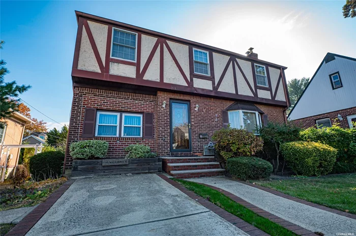 Welcome to this beautiful four bedroom, 1 1/2 bath Tudor-style colonial home located on a charming cul de sac. The spacious living room exudes warmth, centered around the wood burning fireplace. Adjacent to it is a formal dining room, perfect for entertaining. The light and bright kitchen features gas cooking and stainless steel appliances. The cozy den opens up to the backyard through sliding glass doors, seamlessly connecting indoor and outdoor living spaces. Upstairs, you&rsquo;ll find four generously sized bedrooms with lots of natural light and a full bath. This home also includes a full basement with tons of storage space. Conveniently located close to shopping and transportation. School district 30. Don&rsquo;t miss out!