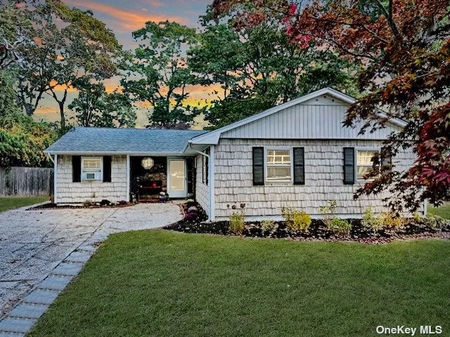 Welcome Home to This Expanded L Shaped Spacious Ranch!! Features Include Open Floor Plan, Cathedral Ceilings, Updated Granite Kitchen, Stainless Steel Appliances, 3 Nice Size Bedrooms Two Full Updated Bathrooms, Just Shy Half Acre Property Located in North Shirley West Side of William Floyd Pkwy Between Sunrise Hwy and LIE. Don&rsquo;t Miss This One!!!