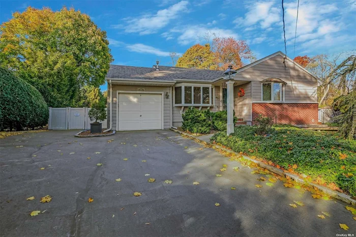 Welcome home to 21 Old Northport Rd! This sweet Ranch-style move-in-ready home is located in a lovely quiet neighborhood. The original owners have kept the home well maintained, showing pride of ownership. Located just down the road from the bustling Village of Huntington, you&rsquo;ll have easy access to Heckscher Park, quaint shops and fine dining. An ample private driveway leads to your 1-car attached garage. An engraved solid wood door opens to a slate foyer and the living room complete with wood pellet-burning stove. Sunlight streams into the eat-in kitchen via a skylight and large picture window overlooking the backyard. Enjoy outdoor meals via the kitchen&rsquo;s back door that leads to the covered patio in the backyard. Accessible from inside, there&rsquo;s also a convenient outside entrance to the basement from the patio. Set on an exceptionally well-manicured, lush property with many matured plantings, the home includes a fenced yard with a covered patio complete with a fan to keep the air moving on the hottest days, shed, a beautiful in-ground pool and an additional cleared, but undeveloped area beyond the pool area. Other features include updated roof, siding, CAC, gas furnace, hot water heater, in-ground sprinkler system, full house generator, etc. Don&rsquo;t let this one get away; tomorrow may be too late!