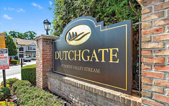 Welcome to Dutchgate a 55+ community, where comfort meets convenience with a low maintenance country club lifestyle. SECOND FLOOR 2 BEDROOM, 2 FULL BATH CONDO Located in Valley Stream , NY. This Upper Level condo features an open floor plan with lots of natural sunlight. Updated Kitchen is equipped with stainless steel appliances, paired with a combined living and dining room for a spacious feel. Primary King-size bedroom complete with a ensuite bath for added privacy. Nice size second bedroom with a lovely private deck. BRAND new carpet and FRESHLY painted. Plenty of storage space, in-unit washer & dryer .The outdoor area had several tree lined, walking paths and benches. This unit comes with a designated parking spot right outside of your front door. The club house has a in-ground heated swimming pool, a party room with kitchen, stocked library, game room, billiards table and a ping pong table and resident-only gym. Guarded gate that is attended 24 hours a day by an in person and/or virtual guard. The Dutchgate is a beautifully maintained development, walk to bus and shopping center. One dog or cat 25lbs. Allowed.