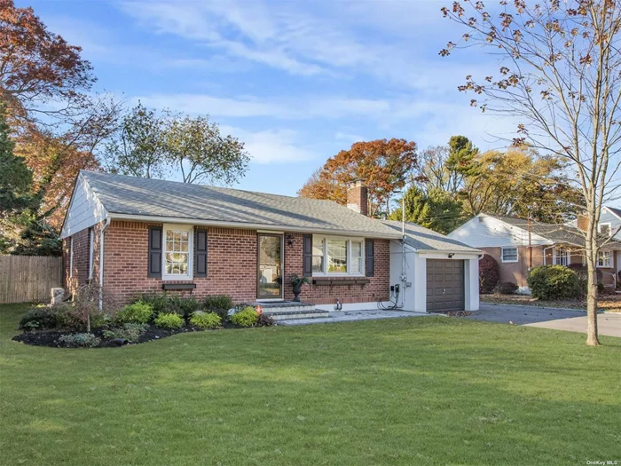 Imagine coming home to a beautifully updated retreat, where the flow of the open floor plan and vaulted ceilings create a sense of airy spaciousness. The gleaming granite countertops and modern kitchen make meal prep a pleasure, while the two nearby bedrooms offer comfort and style along with a partially finished basement boasting extra living and storage space. Curl up by the stone fireplace on chilly evenings, then step outside to enjoy the beautiful yard with new patio or explore the vibrant shops and eateries just minutes away in the charming nearby villages of Bellport and Patchogue. This is the lifestyle you&rsquo;ve been dreaming of - it&rsquo;s all waiting for you at W Masem Square.