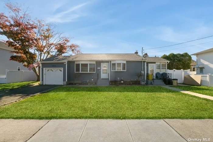 Welcome to 196 N Queens St, Massapequa! This charming 3-bedroom, 1-bath home offers cozy comfort with added space for every occasion. Inside, a bright and airy living area flows seamlessly into a well-appointed kitchen with stainless steel appliances, perfect for gathering and entertaining. Each bedroom is generously sized, providing ideal space for relaxation or a home office setup. This home features a full, finished basement, which can serve as a family room, game area, or guest suite. Enjoy three season comfort in the enclosed porch, perfect for morning coffee or evening relaxation. Outside, a spacious yard awaits, providing a perfect setting for outdoor gatherings, gardening, and play. This inviting property offers a wonderful combination of indoor and outdoor living in a prime Massapequa location. Roof is only 4 years old, Brand new water heater, and upgraded 200 Amp Electric.