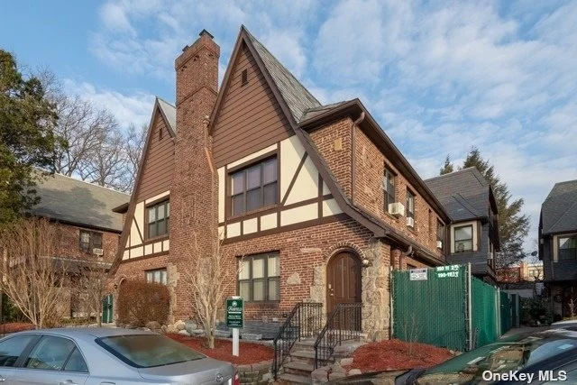 Charming Tudor Style Bldg in a lovely neighborhood. Hardwood Floors-W/D-2Faux Blinds-Gray Paint-HH-Ceiling Fans. Close to all-Shopping-Dining-Parks-Ballfield-Lirr. *Prices may change without notice.