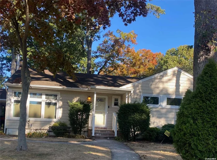 Beautiful fully renovated ranch-style home located in Barnum Woods section of East Meadow, featuring an open concept design. The brand new kitchen boasts stainless steel appliances and an oversized island with Quartz countertop. With four spacious bedrooms, including a master updated bath, plus a second renovated bath, this home features central air conditioning, high-hats throughout and ample closet and attic storage enhance functionality. Full basement, a one-car detached garage, 200 amp, new burner, East Meadow schools, new central air conditioning, close to all. Don&rsquo;t miss your chance to own this modern yet charming home., Additional information: Appearance:Excellent