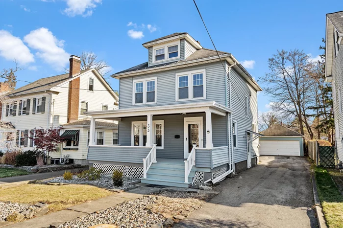 Welcome to 33 Parkwood Blvd, a beautifully renovated gem in the heart of Poughkeepsie! This timeless 1925 single-family home has been thoughtfully updated to blend modern convenience with classic charm. Spanning 2, 046 square feet, this home features three spacious bedrooms, one fully updated bathroom, and brand-new finishes throughout.The recent renovations include refinished hardwood floors, a refreshed kitchen with contemporary appliances, updated lighting fixtures, and a stylishly modernized living area, complete with a cozy fireplace. Outside, the detached two-car garage adds convenience, while the large lot provides plenty of space for outdoor enjoyment.Located within the Poughkeepsie City School District and close to schools, shops, and local amenities, this move-in-ready home is perfect for buyers seeking charm, comfort, and modern updates. Donâ€™t miss this opportunity to own a newly renovated home brimming with character!