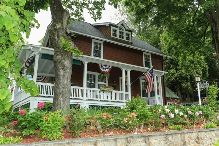 A 1900&rsquo;s Classic Village Colonial And Treat For Gardening Lovers. Features: Wrap Around Covered Porch, Dining Patio, Period Trim, Moldings, Doors & Stunning Mature Gardens. Hardwd/Fir Flrs Throughout Home, Kitchen with Viking 6 Burner Cooktop/Hood, Convection Oven Plus 2nd Oven And Blown In Insulation. Large 562 SQ FT Walk Up Attic With Expansion Potential, 460 SQ FT Loft w/Private Entrance & Electric Over Detached 2 Car Garage & New Automatic Doors. Updated HW Heater & New Gas Dryer, Above Ground Oil Tank In Bsmt, Central Air Conditioning & Ceiling Fans Plus Garden Bay Window. Easy Access to Town, Train, Bus, Shops & School. No 2nd Car Necessary. Taxes w/Basic Star Exp $12, 424. Mt Kisco Elem OR Choice Of Bedford Hills, West Patent,  Bedford Village, Pound Ridge Based On Availability/Superintendent Discretion. District Transportation Provided. Move In Ready Or Bring Your Potential Plans For Attic & Loft. Note: Single family Neighborhood. Truly A Home Town Original. Available 1/6/25