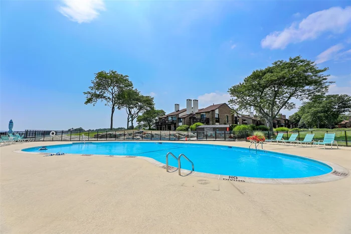 Welcome home to this sunny three-bedroom, two full bath, open concept condo at Water&rsquo;s Edge on the Long Island Sound in Rye, NY. Stunning water views throughout the unit showcase the Long Island Sound and the Water&rsquo;s Edge Association pool. You will feel like it&rsquo;s vacation year-round. The soaring ceiling in the family room, with an abundance of windows for natural light and views, makes this space feel open and large for both living and dining. The kitchen boasts plenty of storage and room for eat-in. In unit laundry and each bedroom has ample storage, outfitted with window treatments or blinds. Enjoy easy access to the beach and gate guard security. Parking is covered and assigned in the garage where you can also store your kayak, paddle boards and bikes. Parking is also available at the base of the unit. *Photos are from the previous tenant