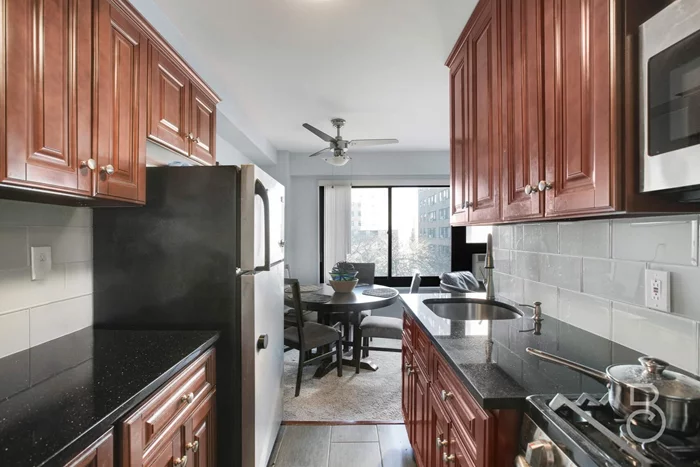 This beautifully renovated 2-bedroom coop boasts breathtaking views of Manhattan, while the living room provides a serene treetop outlook over the coopâ€™s park-like grounds. Both the kitchen and bath have been fully renovated offering a move-in ready space that&rsquo;s both stylish and functional. The spacious primary bedroom can accommodate a king-sized bed and the queen-sized 2nd bedroom, both include ample closet space. With a total of five closets throughout, including a walk-in closet, storage is never a concern. The living room is bright and airy, with this 8th-floor unit is set away from street noise, perfect for relaxation and enjoying the tranquil setting. The building is pet-friendly and includes on-site parking (additional fee, available by lottery). Ideally located near all that Astoria has to offer while in close proximity to Manhattan- commuting is a breeze. Enjoy the best of both city views and peaceful living, this home is a must-see.