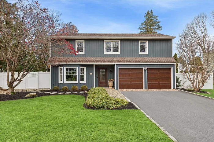 Welcome to 315 Frost Pond Road, a recently updated home, starting with the brand new exterior siding. The spacious foyer greets you with elegant marble tiles and a glimpse of the expansive living spaces on the first floor.The formal dining room provides a versatile space for gatherings. The bright, eat-in kitchen overlooks the landscaped side yard and flows into a large living area with a fireplace, sun-lit den and a newly renovated powder room. Upstairs, there are four big bedrooms, including a primary suite with en-suite bathroom with radiant heat. The hall bathroom, with its soaking tub and radiant heat, is perfect for unwinding after a long day.Outside, the property transforms into a private haven with a large patio surrounded by thoughtfully chosen plantings for greenery every season. There&rsquo;s also a full house generator, new central air system, sprinkler system and heated garage with new garage doors. Top rated North Shore school district.