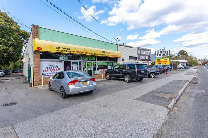 Location Location Location ! Heavy traffic area in Central Long Island with High Visibility . This 2.41acre Property has clean soil no vocs and has rights grandfathered in for outside storage (as seen in aerials). Zoned A1/Commercial . current use is a high demand auto motive salvage yard with heavy traffic and high call volume. Highly desirable location due to an estimated 40, 000 Plus Cars passing this location daily . Property has the opportunity to be redeveloped for retail , office, mixed-use possibilities await!