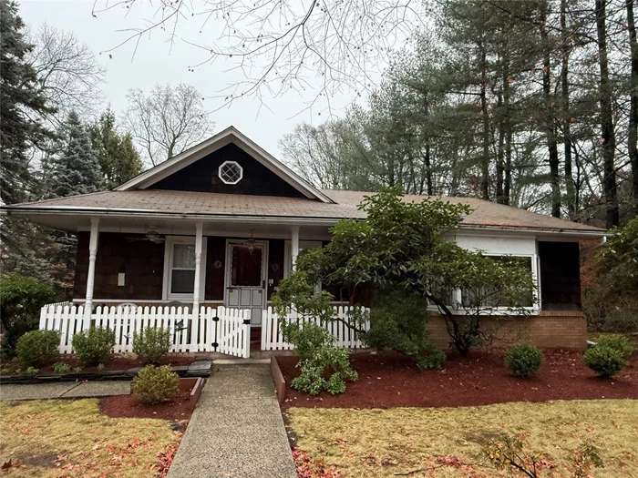 This charming single-level Ranch home offers an incredible opportunity to create your dream space at an affordable price! Located in a peaceful neighborhood just minutes from the Tappan Zee Bridge, NYS Thruway, shopping, and community parks, this property is both convenient and inviting.The exterior features a delightful white picket fence and a lovely front porch, perfect for relaxing. Inside, you&rsquo;ll be impressed by the spacious layout, starting with the generously sized kitchen, updated with beautiful wood cabinetry and equipped with a range oven, dishwasher, and refrigerator. The kitchen also includes a cozy eat-in nook. Adjacent to the kitchen, a heated sunroom filled with natural light overlooks the backyard, offering a serene retreat year-round.The home boasts an oversized family room and a large formal dining room, ideal for hosting gatherings. There are three comfortable bedrooms, including a primary suite with its own full bathroom and sliding doors leading to the private backyard. Additional features include an electric generator, updated heating boiler, and central air conditioning for year-round comfort.The lower-level basement provides versatile space, including areas for recreation, a utility and laundry room, and a workshop with A walk-out access to the backyard. The property also includes an in-ground pool (condition unknown, AS IS ), offering potential for future enjoyment.All light fixtures and window treatments are included. This home, being sold as-is by a Trust, is a must-see opportunity to create your perfect haven. DON&rsquo;T MISS OUT!